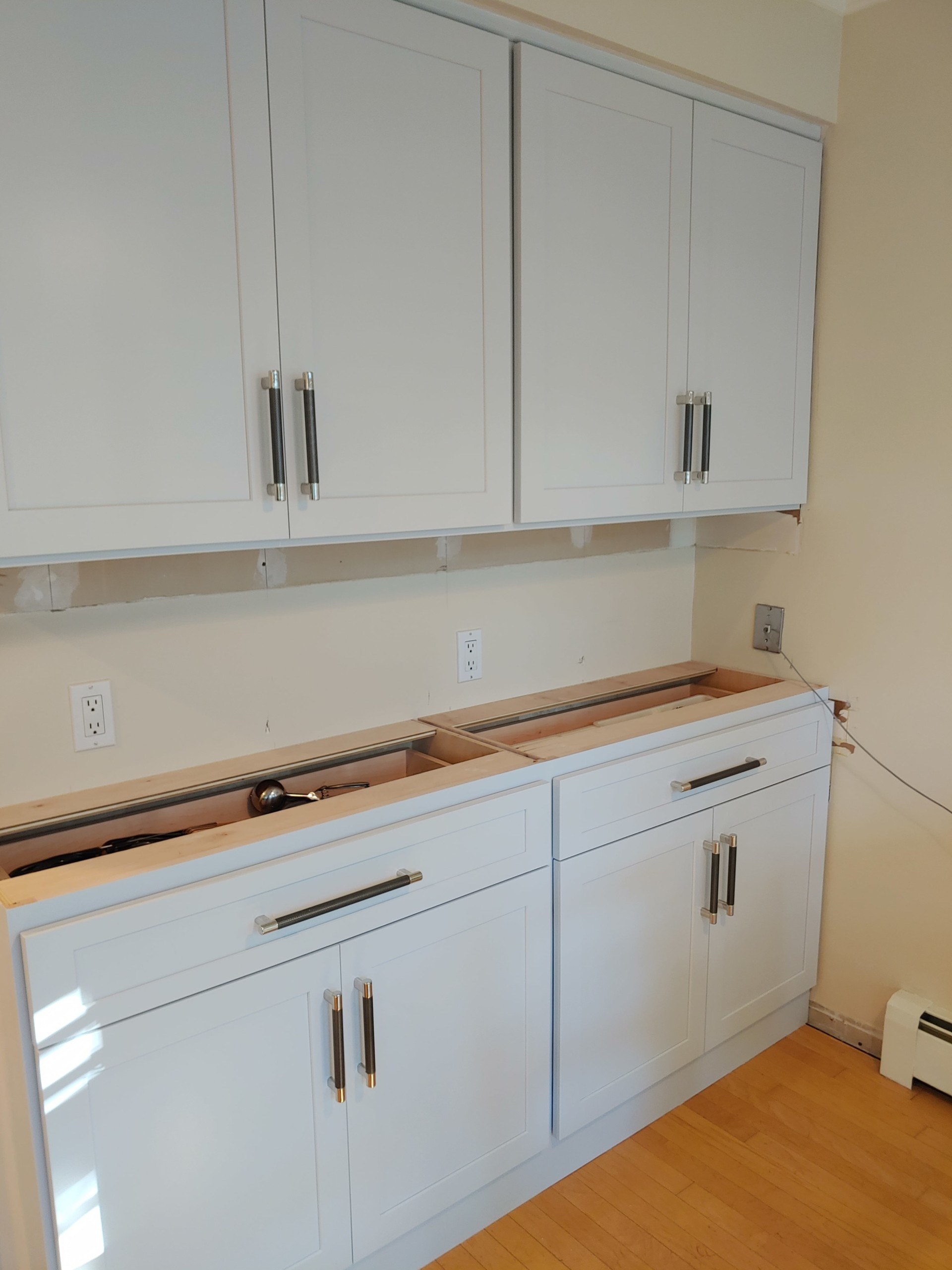 after cabinet refacing in somerset county