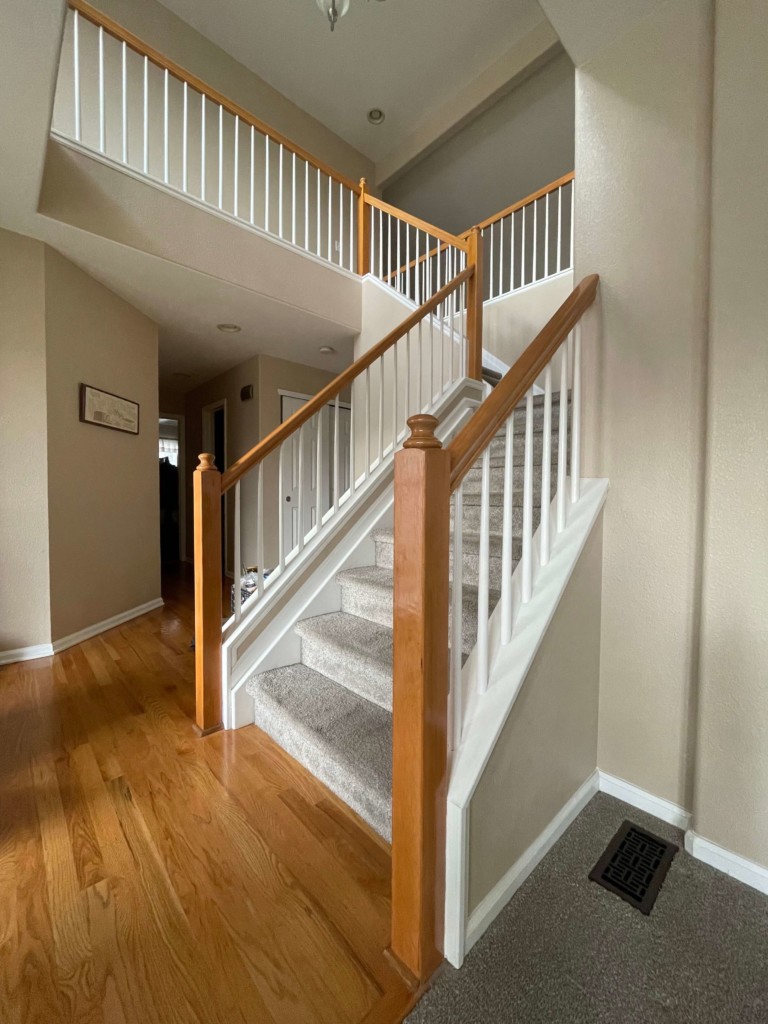 refinishing banister
