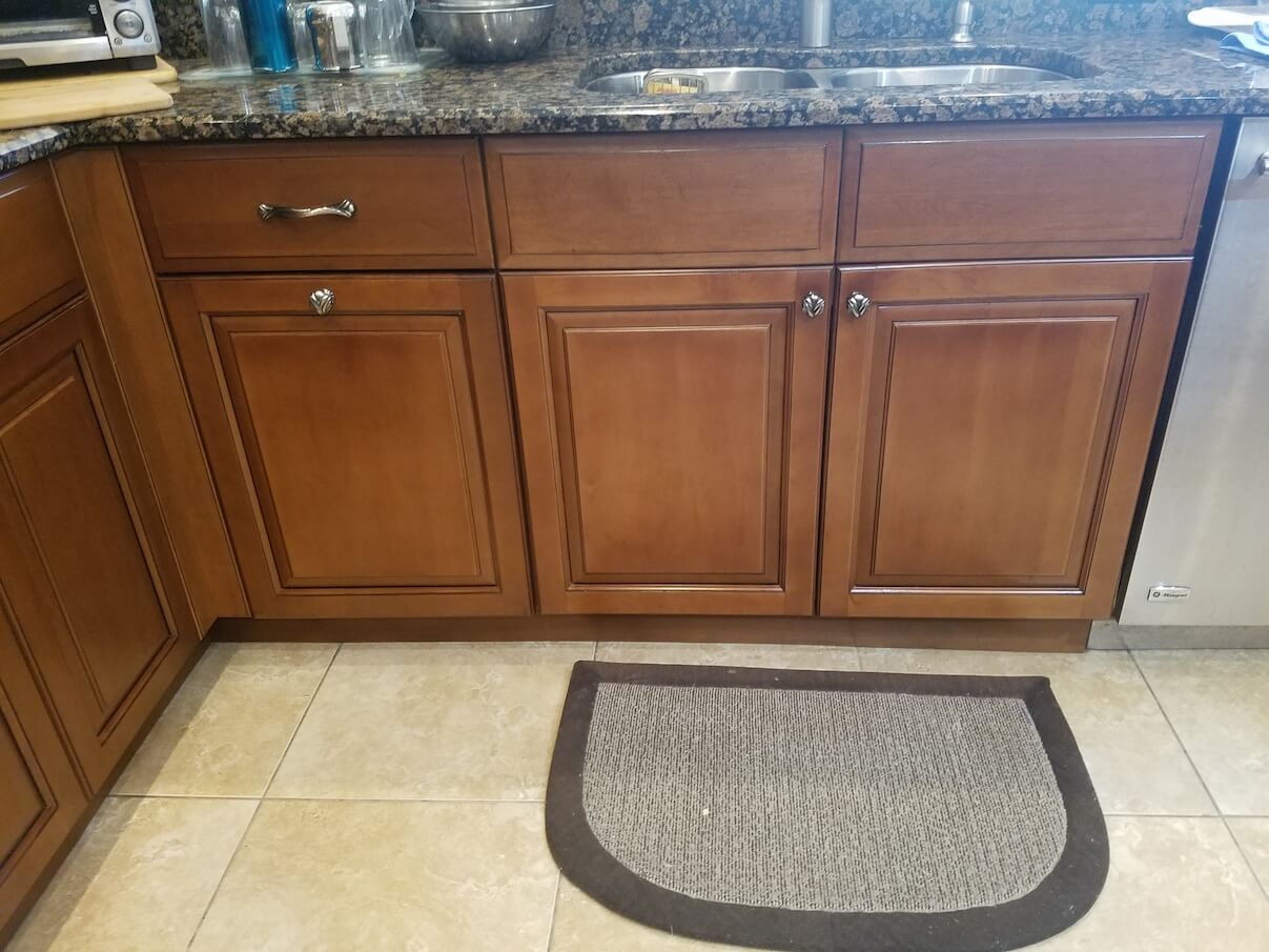 cabinet refinishing in Viera