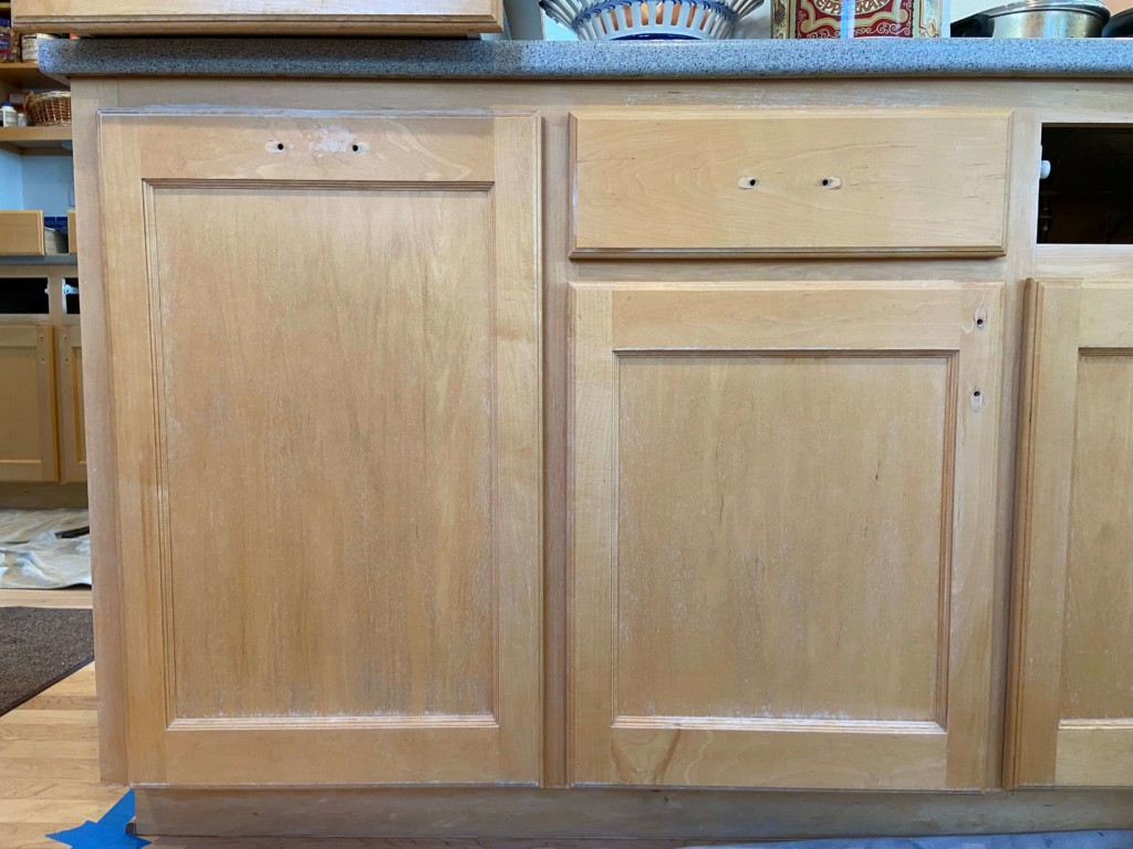 refinishing cabinet doors