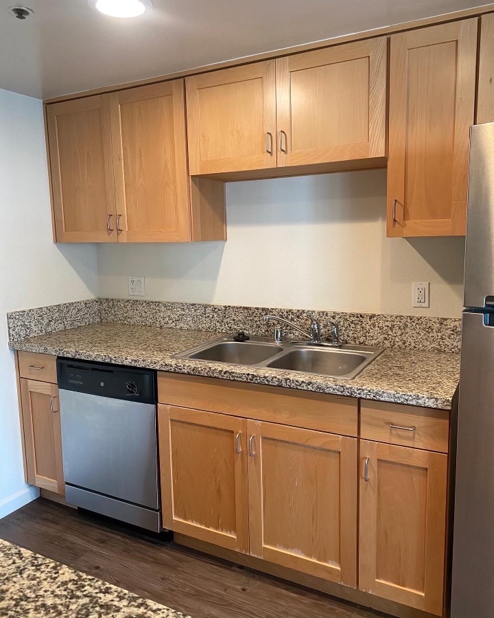 refinishing kitchen cabinets