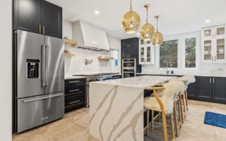 beautiful kitchen after cabinet painting elmhurst il