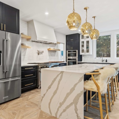 beautiful kitchen after cabinet painting elmhurst il