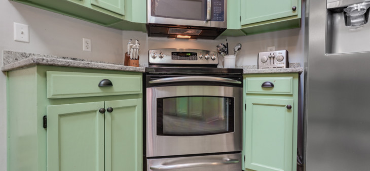 before cabinet painting