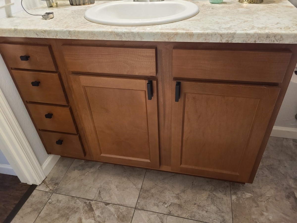 Before-Bathroom Vanity