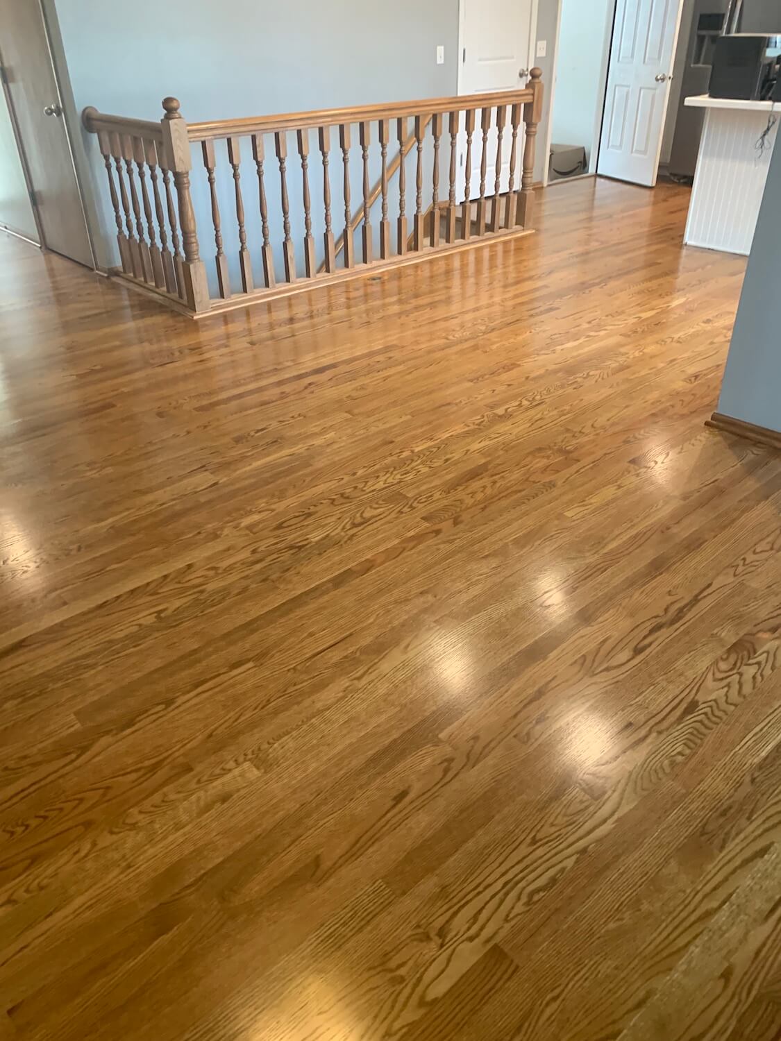 After-Hammered Floor Renewal