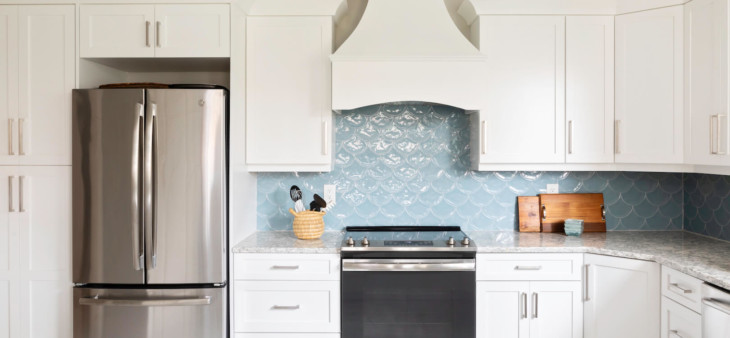 after cabinet refacing