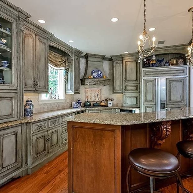 updated kitchen in hingham, ma