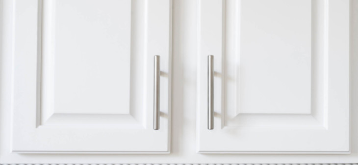 white painted cabinets from n-hance of southeast tennessee in kitchen