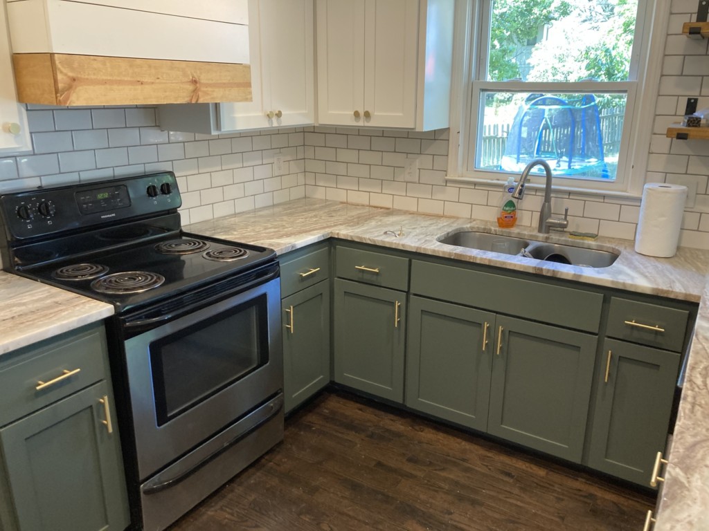 after cabinet door replacement in overland park