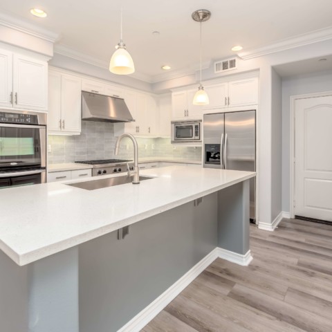 refinishing kitchen cabinets