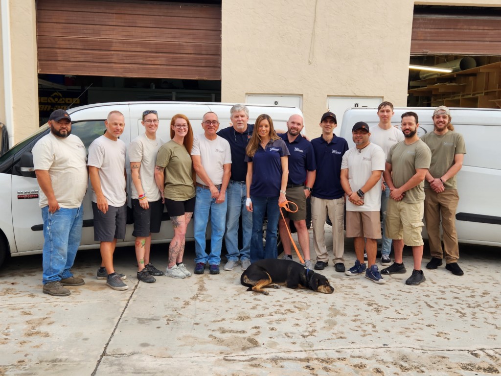 team photo at N-Hance of Palm Beach & Martin County