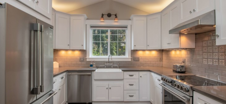 refinishing kitchen cabinets