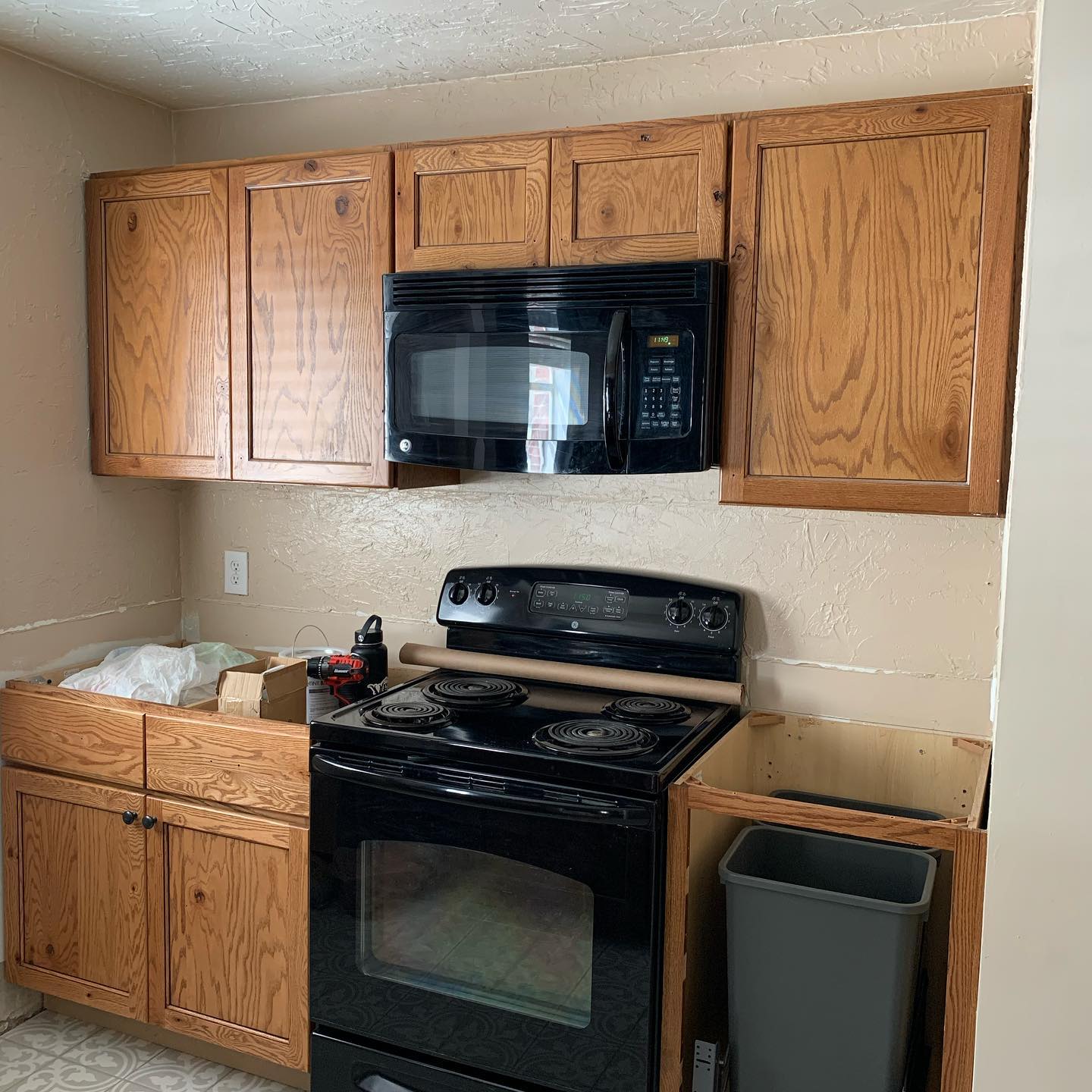 Before-cabinets