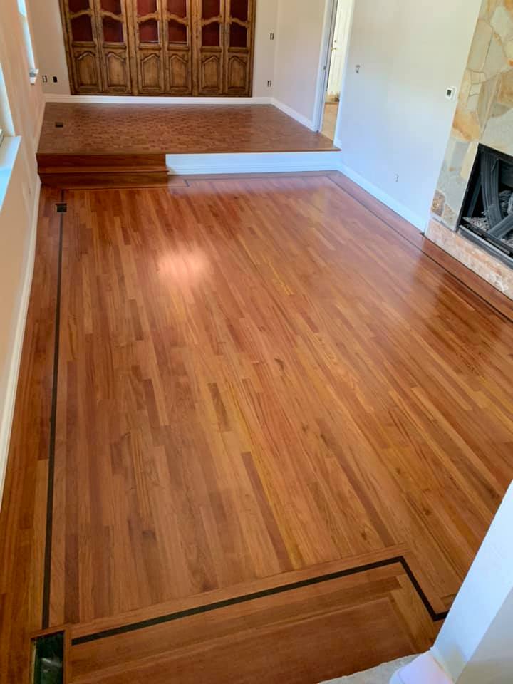 After-Hammered Floor Renewal