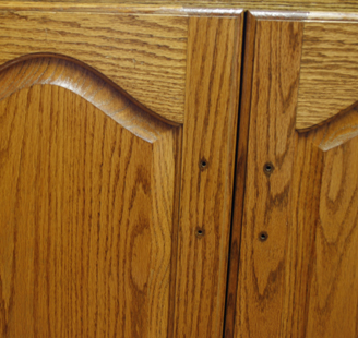 After-cabinet refinishing