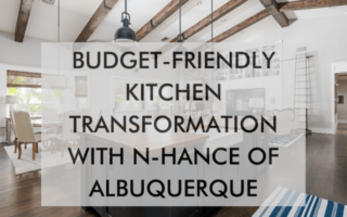 N-Hance of Alb budget friendly kitchen transformation, cabinet refacing,painting, flooring