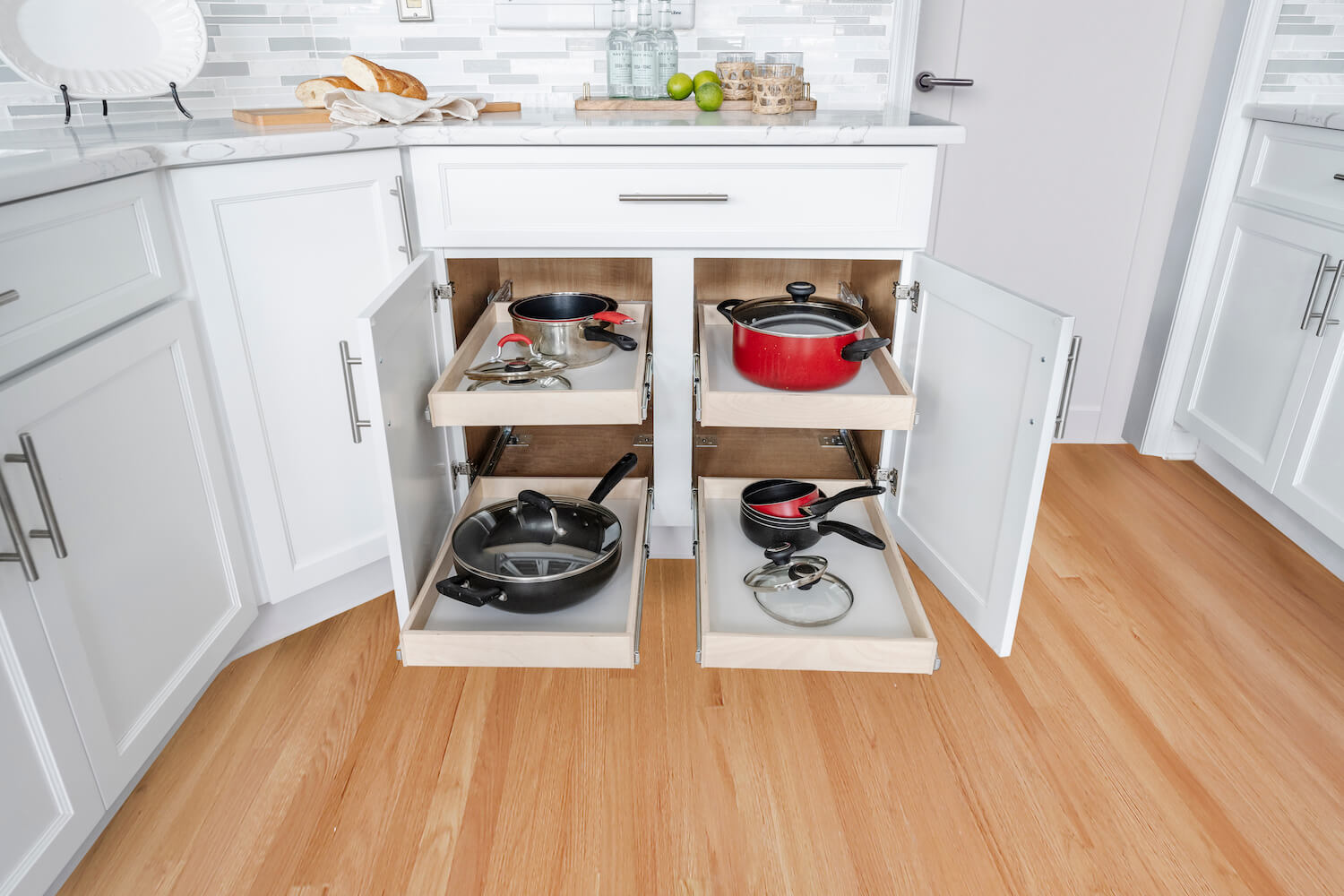 After version of this cabinet storage solutions project