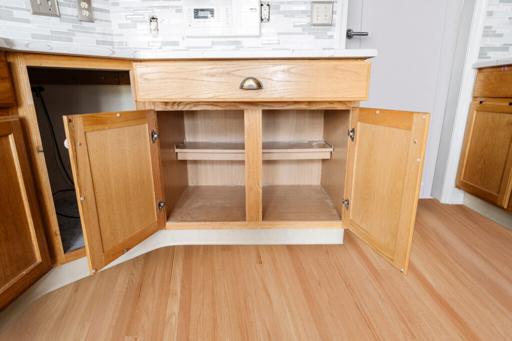 before cabinet storage solutions