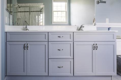 after kitchen cabinet painting in marshfield ma