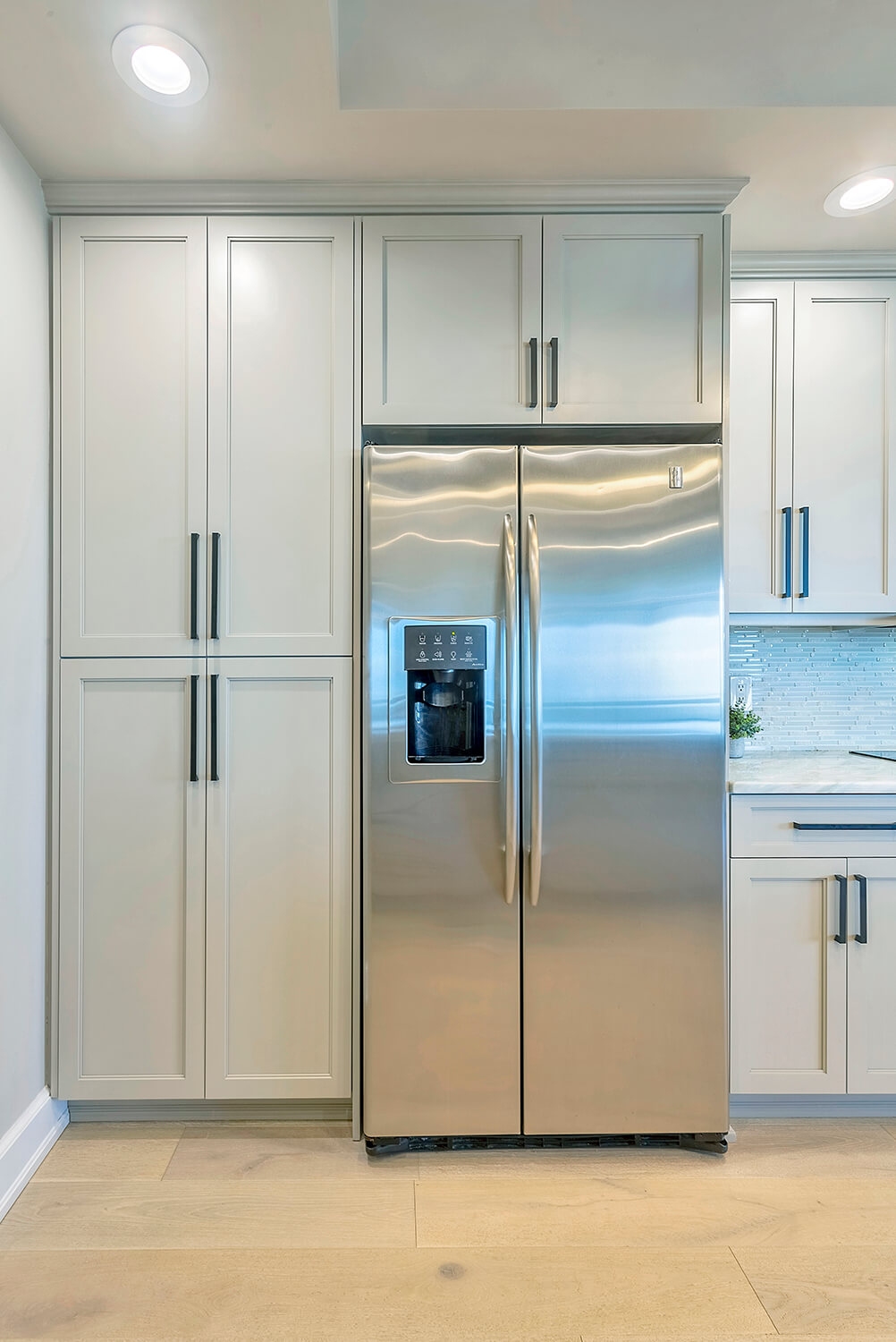 large cabinets after cabinet painting in birmingham