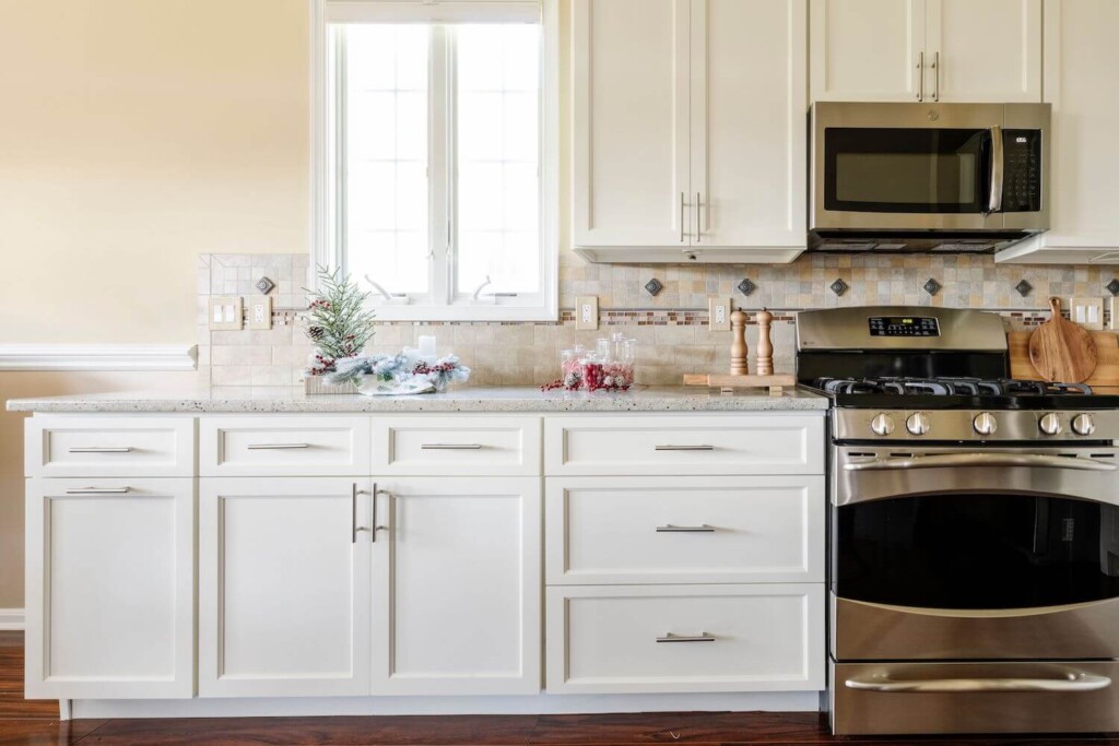 cream white cabinet painting in columbia md