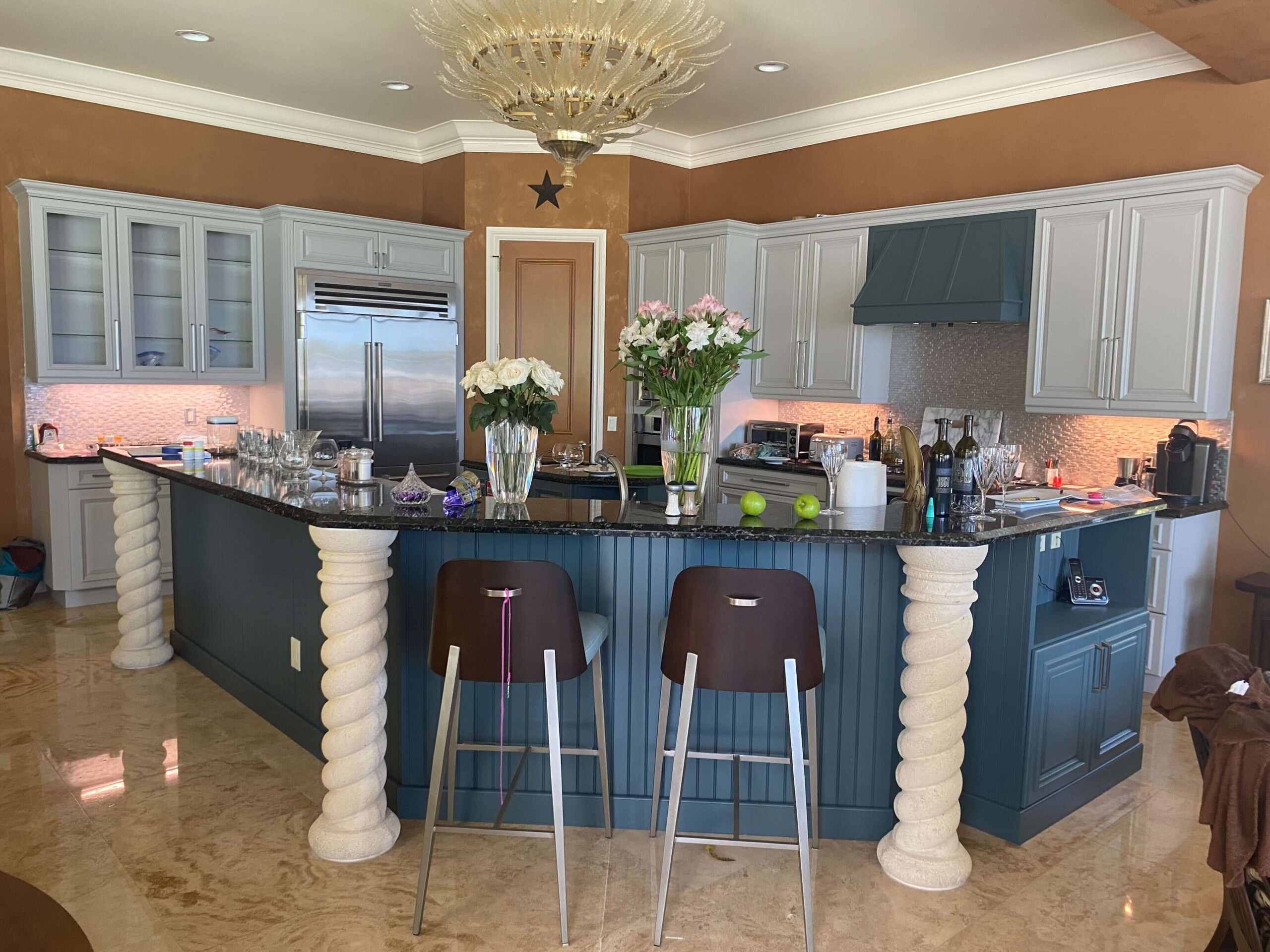 cabinet painting in boynton beach