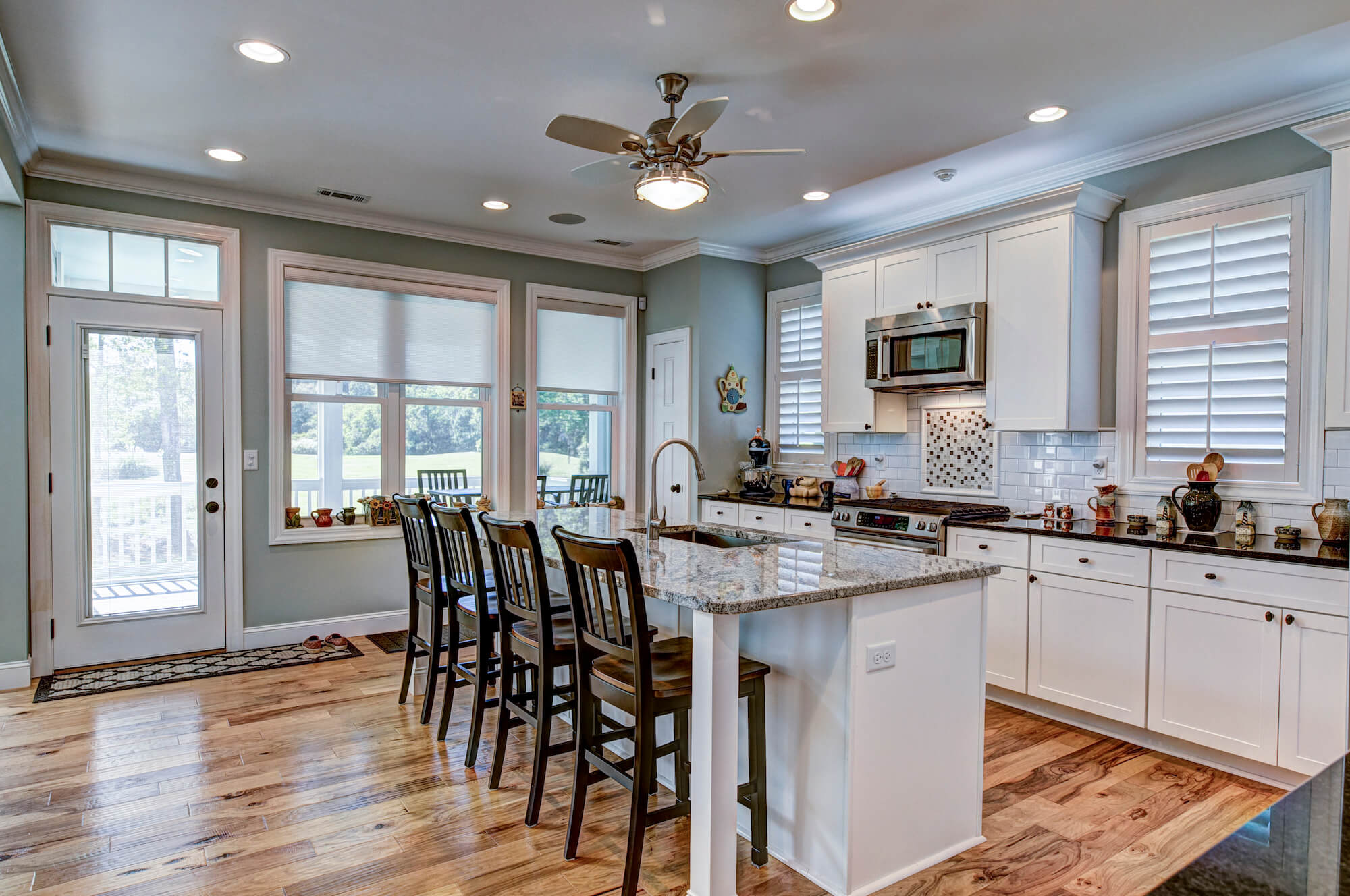 newly refaced kitchen cabinets in sullivans island sc