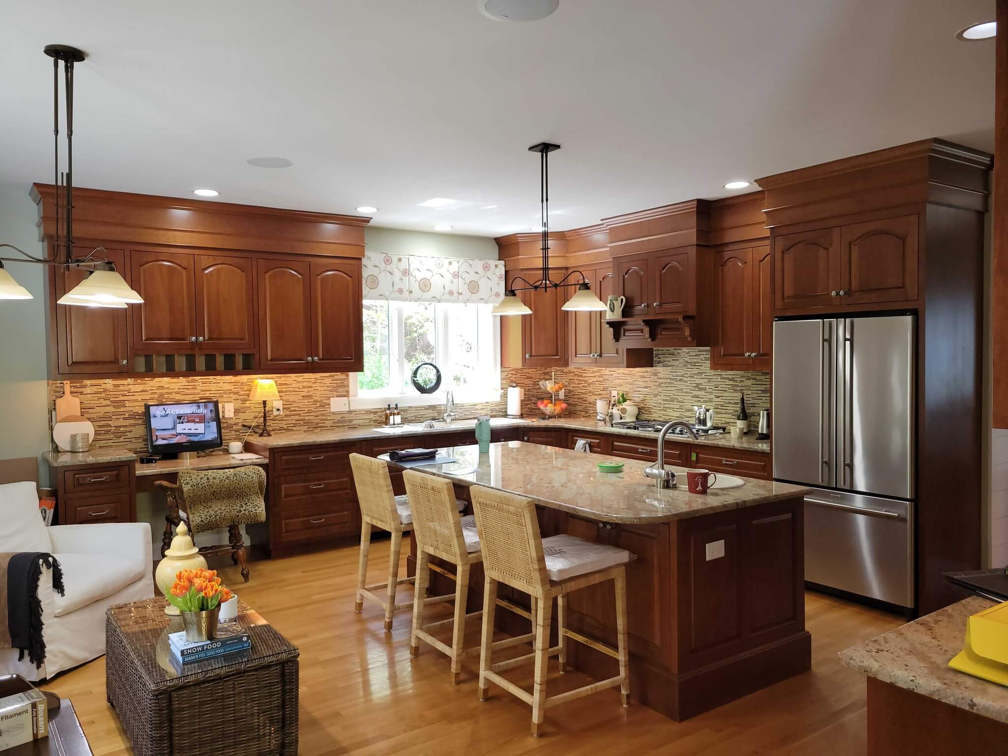 Before-cabinet refacing