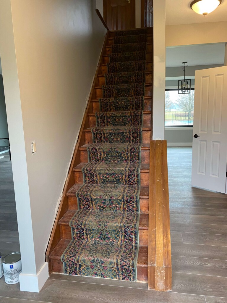 refinishing staircase