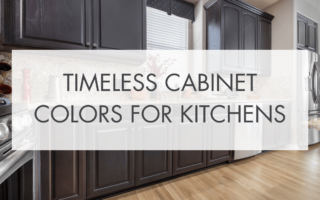 Timeless Cabinet Colors for Kitchens