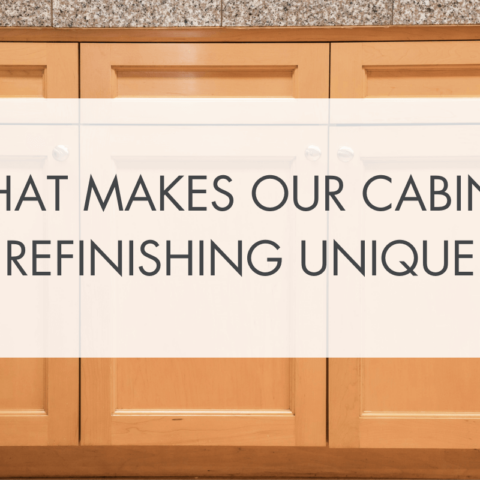 What Makes Our Cabinet Refinishing Unique