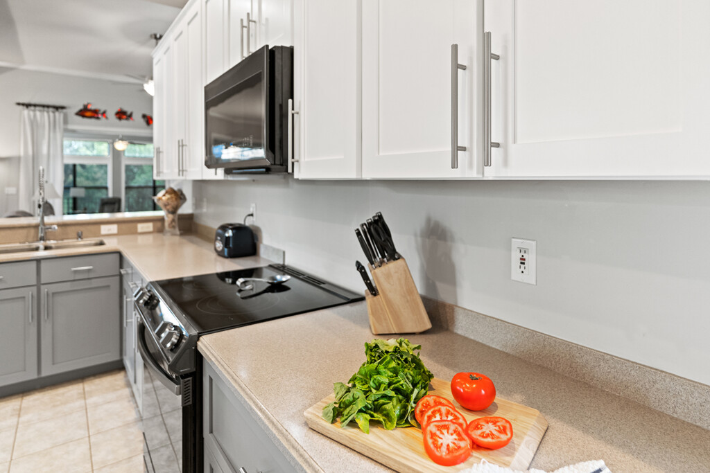 kitchen white cabinet painting in ellicott city md