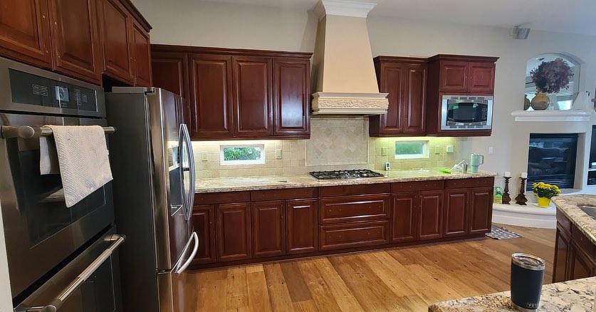 cabinet refinishing in solvang