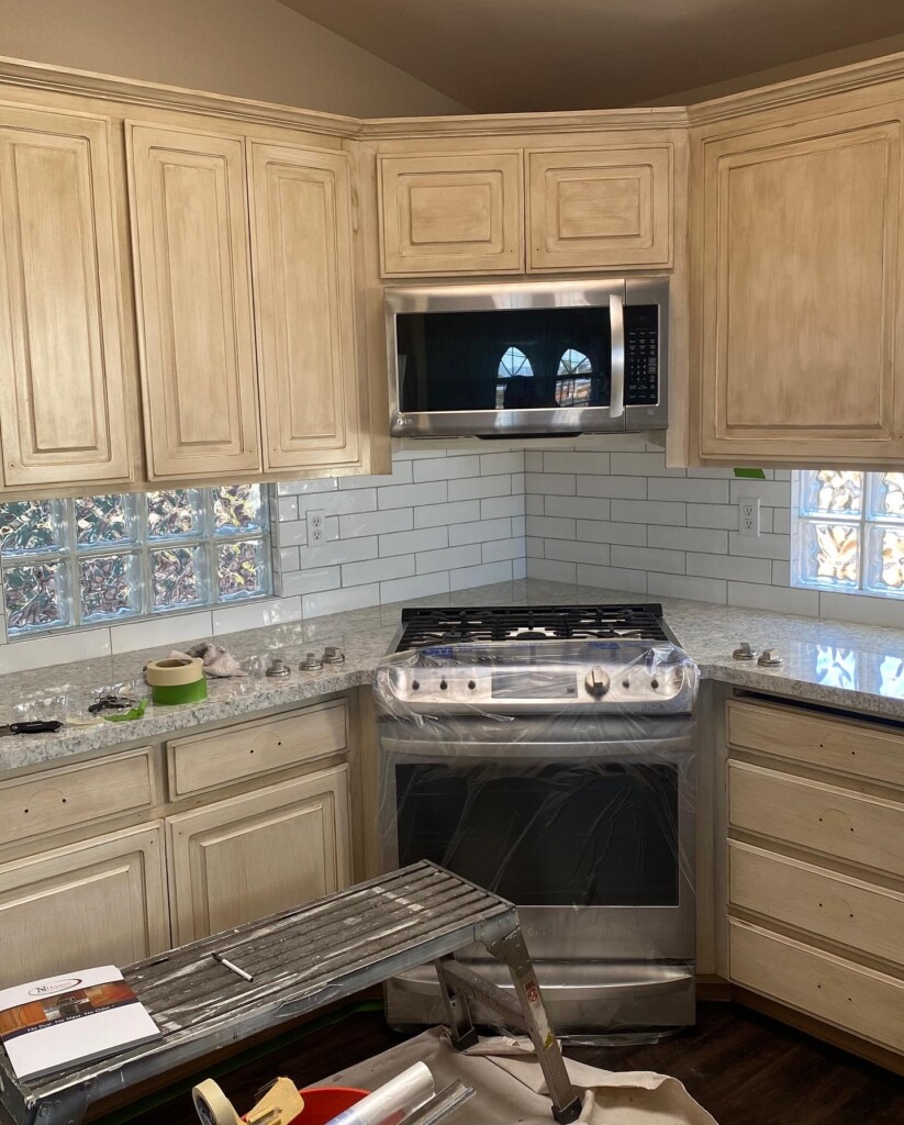painting kitchen cabinets