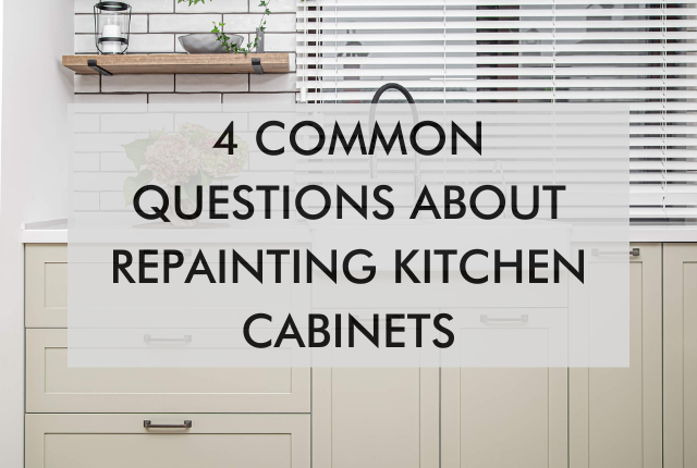 cabinet painting questions