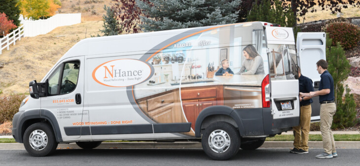 NHance van and technician