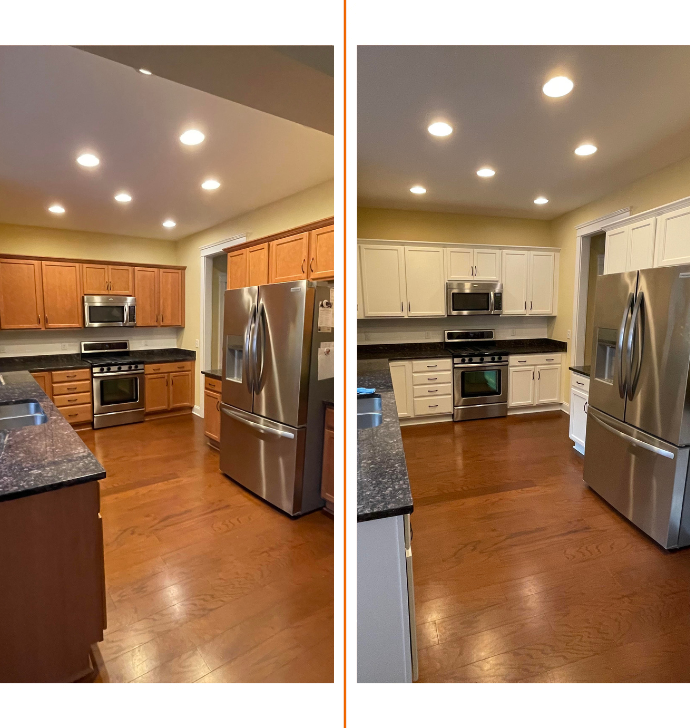 kitchen cabinet painting