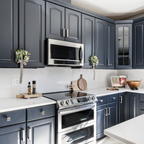 Blue Cabinets