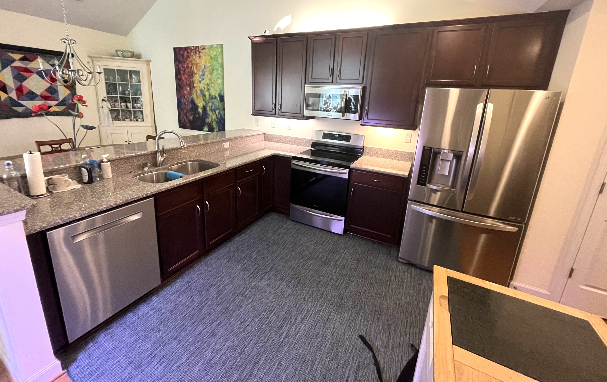 cabinets in a kitchen