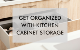 nhance kitchen cabinet storage
