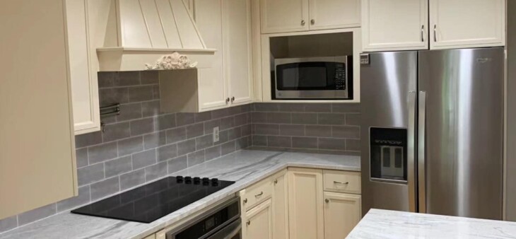 painted kitchen cabinets