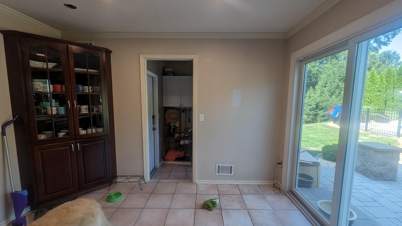 before remodeling kitchen in basking ridge