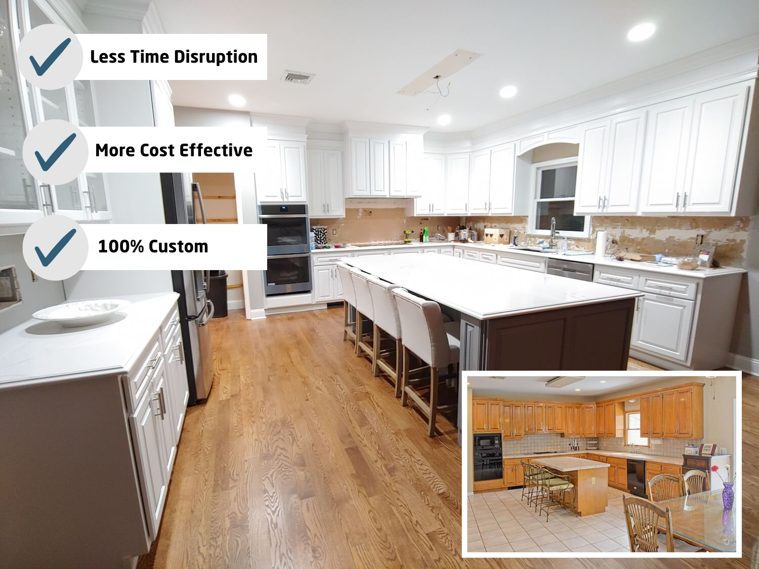 custom kitchen remodeling sussex