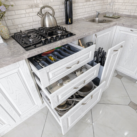 kitchen cabinet storage solutions
