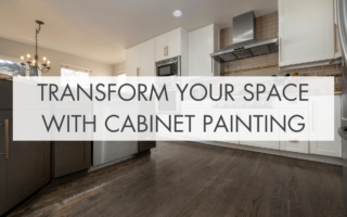 Transform Your Space with Cabinet Painting