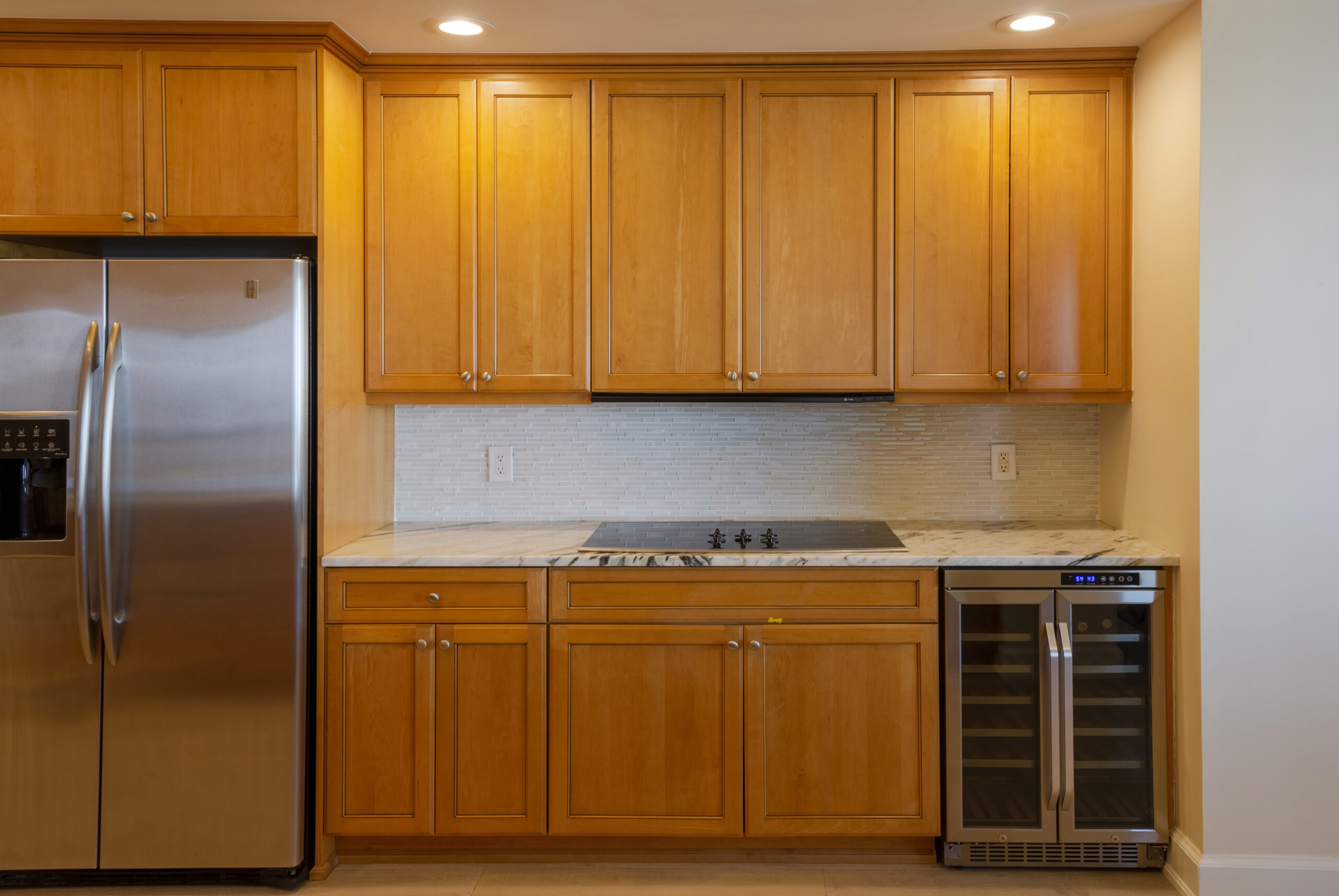 Before-cabinet door replacement