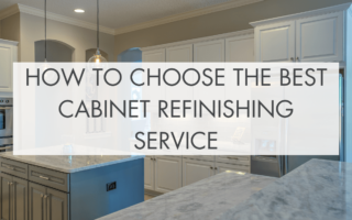 How to choose the best cabinet refinishing service