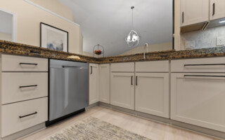 after a cabinet door replacement in boise kitchen