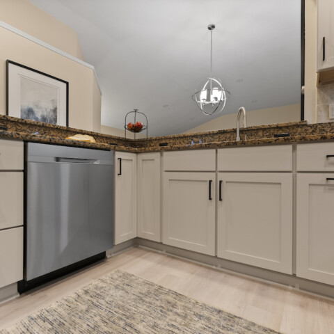 after a cabinet door replacement in boise kitchen